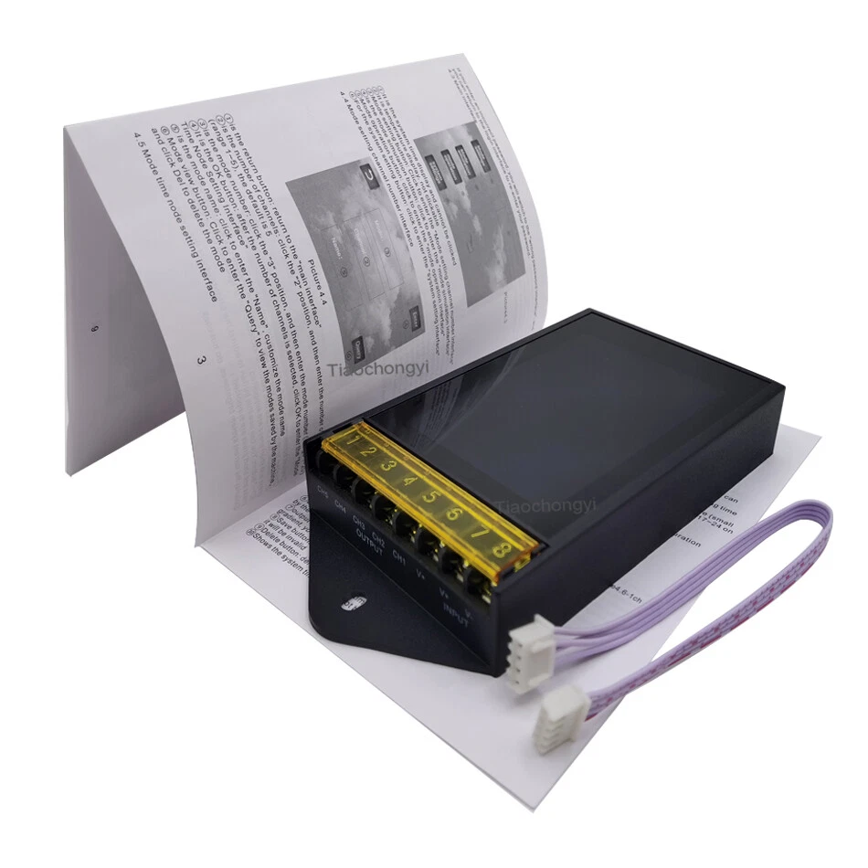 NL502 5CH Time Programmable RGB Touch full color Programmable Time controller - Image 3 of 4