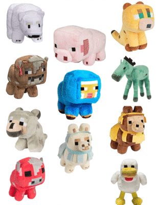 minecraft chicken plush toy