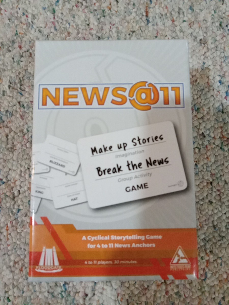 News at 11 Card Game | eBay