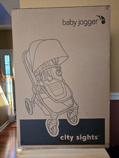 Baby Jogger City Sights Single Stroller - Rich Black - New 2022