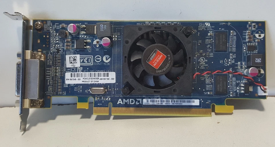 AMD Radeon HD6350 512MB PCI-Ex16 Video Card ATI-102-C09003 697246-001 637995-001 - Image 4 of 4