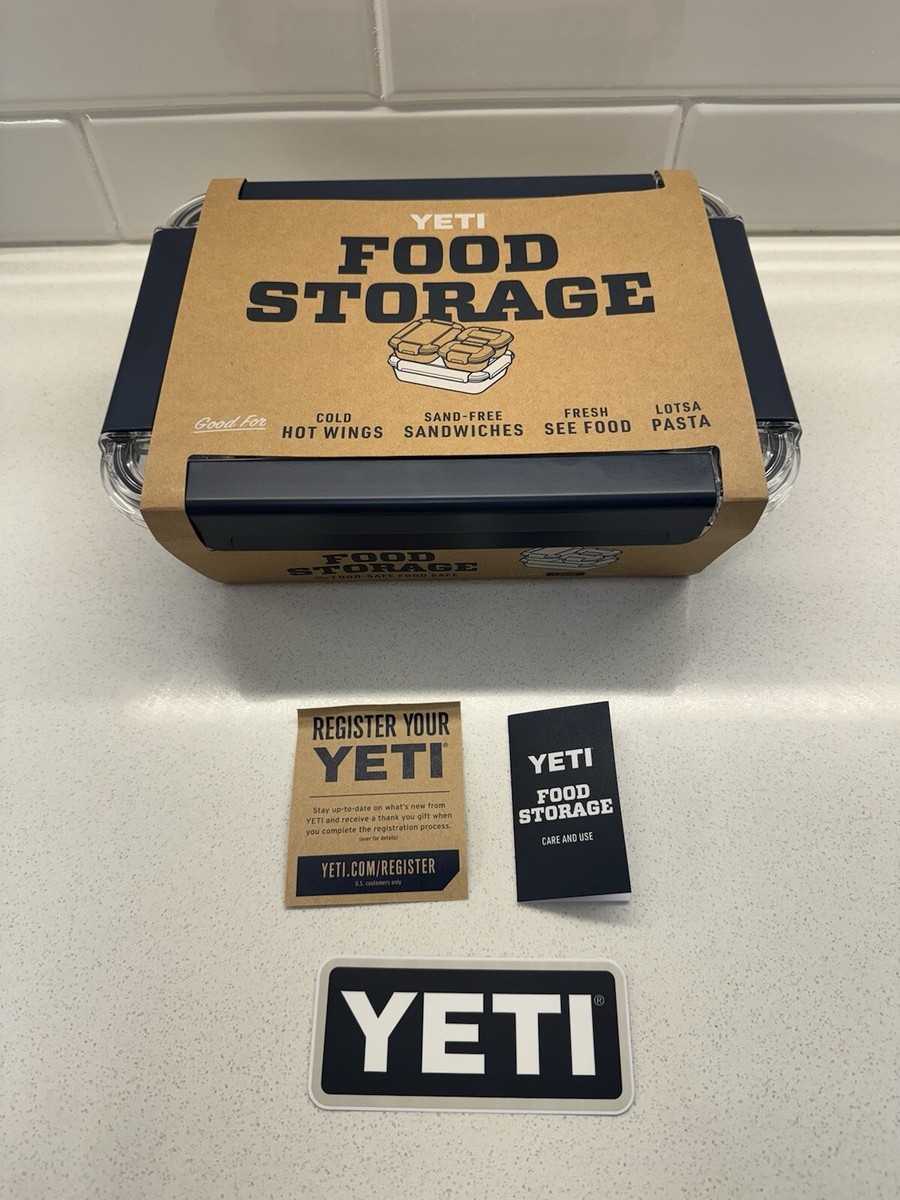 YETI Food Storage Container - Large Size - Leak Proof & Air Tight
