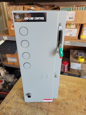 New no Box! GE 300-Line Control 120V 60Hz Motor Starter Size 0 ...