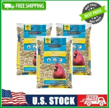 Pennington Select Sunflower Chips, Dry Wild Bird Food and Seed, 5 lb. Bag, 3 Pac