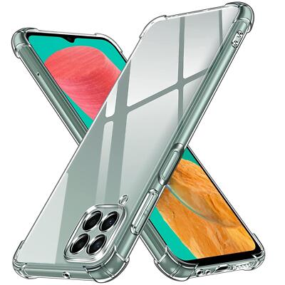 Hülle für Samsung Galaxy M33 5G Schutzhülle Handy Case Transparent Cover