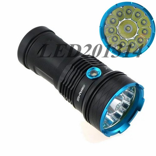 SkyRay 30000LM 12x CREE XM-L T6 LED Tactical 18650 Flashlight Torch Light Lamp 4