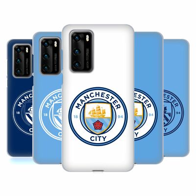 OFFICIAL MANCHESTER CITY MAN CITY FC BADGE SOFT GEL CASE FOR HUAWEI PHONES