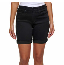 NEW DKNY Women's Mid Rise 5 Pocket Bermuda Short Size 10