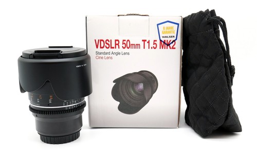 Samyang 50mm F/1.5 VDSLR Mark II Cine Lens Objektiv inkl. OVP, Micro Four Thirds - Imagen 8 de 8
