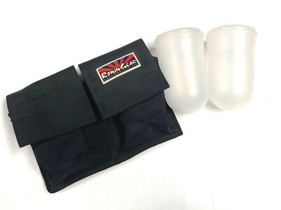 Ronin Gear Dual 50 round Paintball Flip-Top Pods + Pouch Set