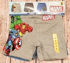 Marvel Character Kids Sz 5 - 3-Pack Fleece Short Set