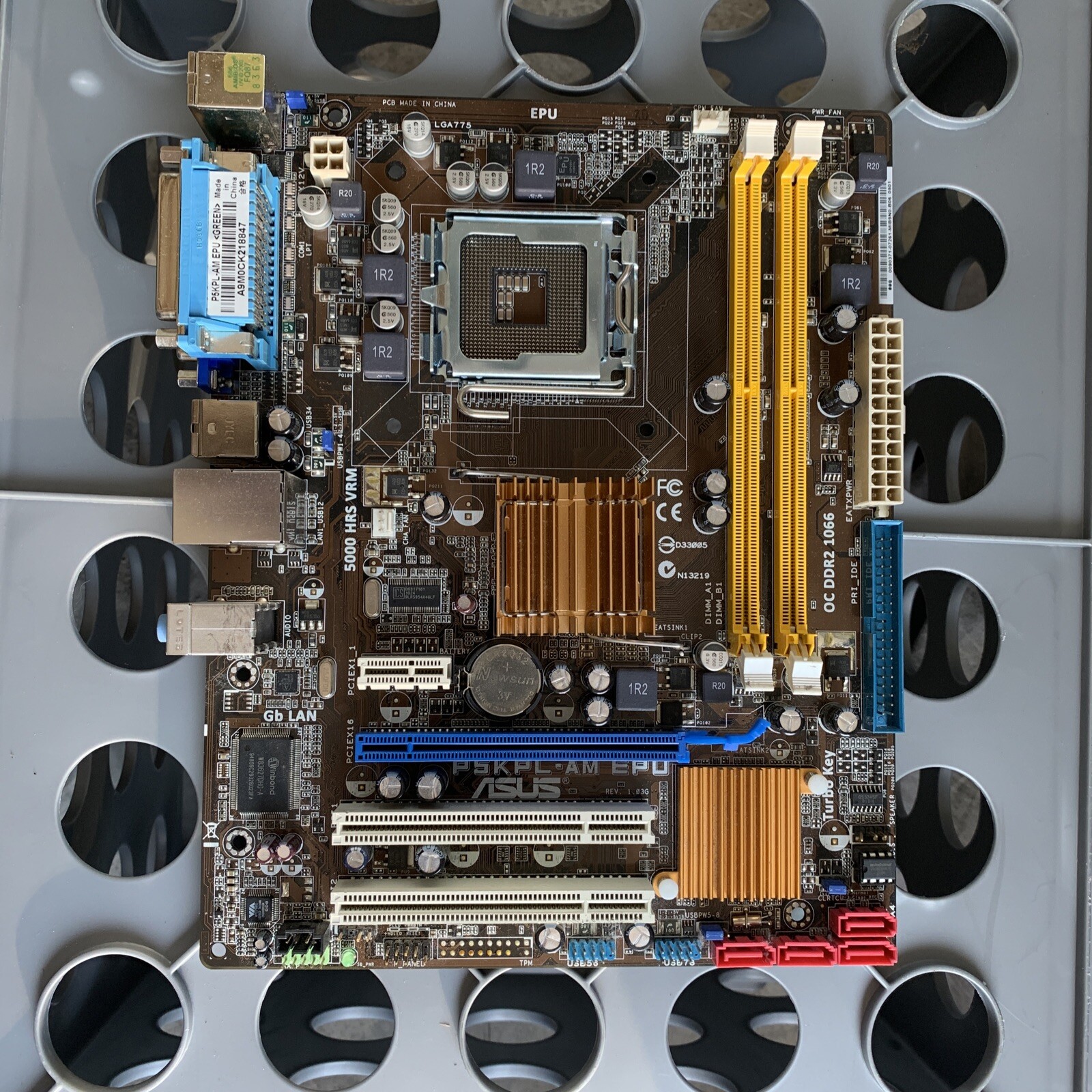 Asus P5KPLAM EPU LGA775 DDR2 MicroATX Motherboard Only (F6) eBay