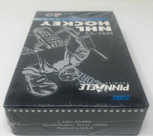 1991-92 PINNACLE Premier Edition Score Factory SEALED NHL Hockey Hobby Card BOX - Picture 4 of 6