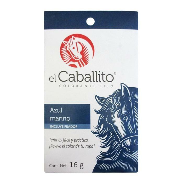 colorante o pintura para ropa EL CABALLITO de ARABELA color AZUL