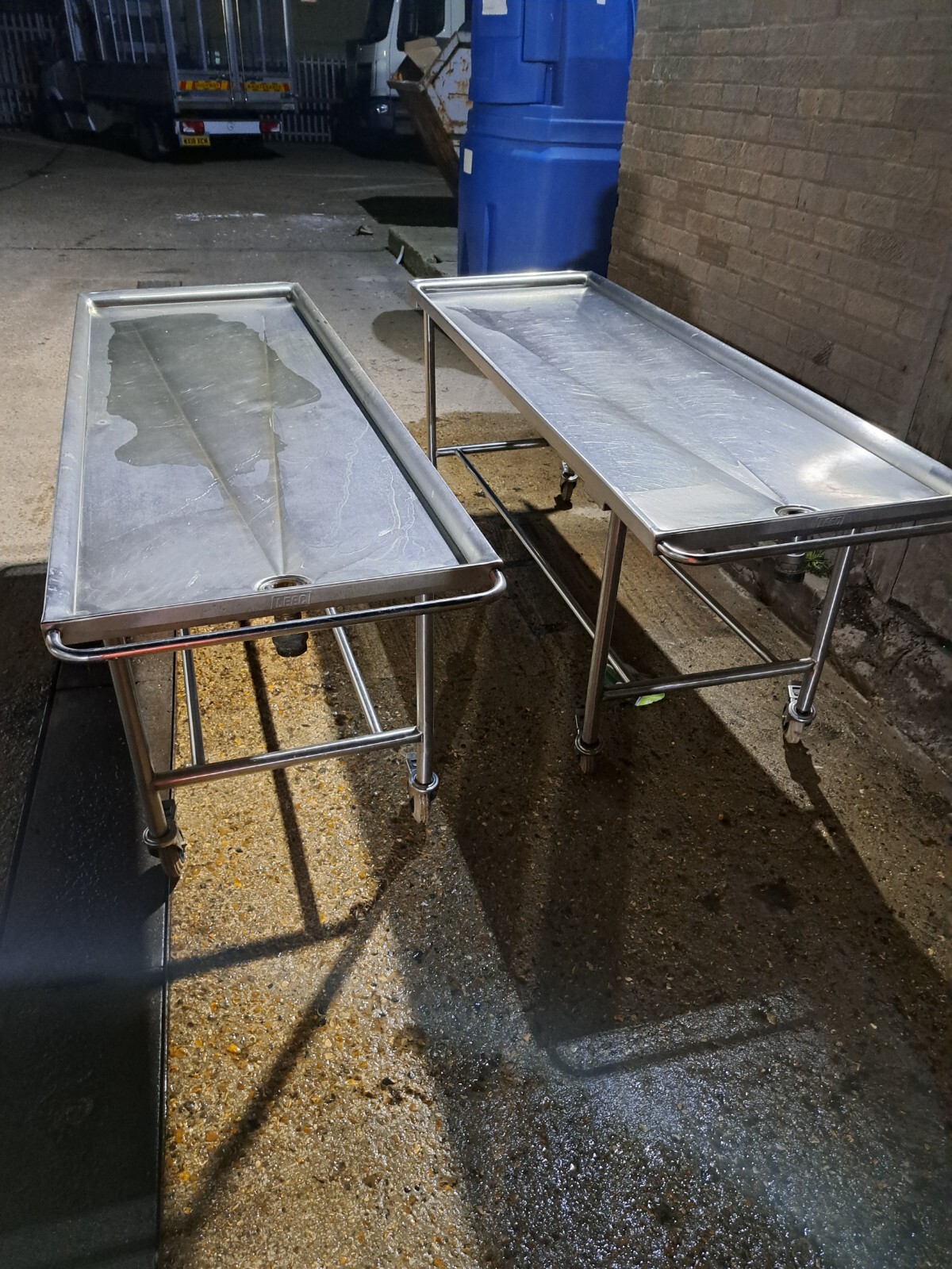Mortuary table / Funeral equipment / stretcher Used eBay