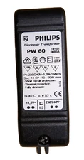 PHILIPS trasformatore elettronico in: 230/240Vac out: 11,5Vac 10-60W tipo SELV 