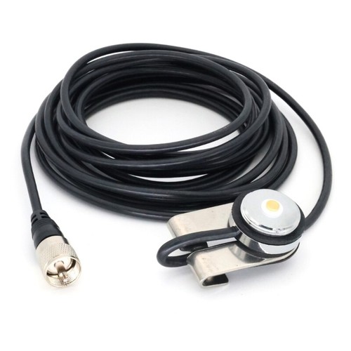Mobile Bracket NMO to PL-259 connector 5M/16.4ft RG58 Coaxial Cable
