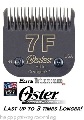Oster A5 ELITE TITANIUM Cryogen-X 7F 7FC Blade*FIts Turbo Golden A6 Slim Clipper