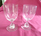 Baccarat France Crystal Normandie Claret Wine Glasses  6.25"tall x 2.75 TWO — photo 1