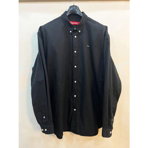 Supreme small box shirt Washed Black