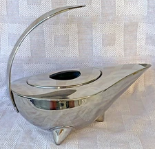 Bodum Aladdin Lamp Teapot C Jorgensen Denmark Stainless Steel Moderne Futuristic