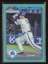 2024 Topps Chrome Japan NPB #2 Keita Sano Aqua Refractor /199