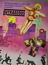 Outrageous Party a.k.a. Australian Dream (1986) Original UK Video Poster