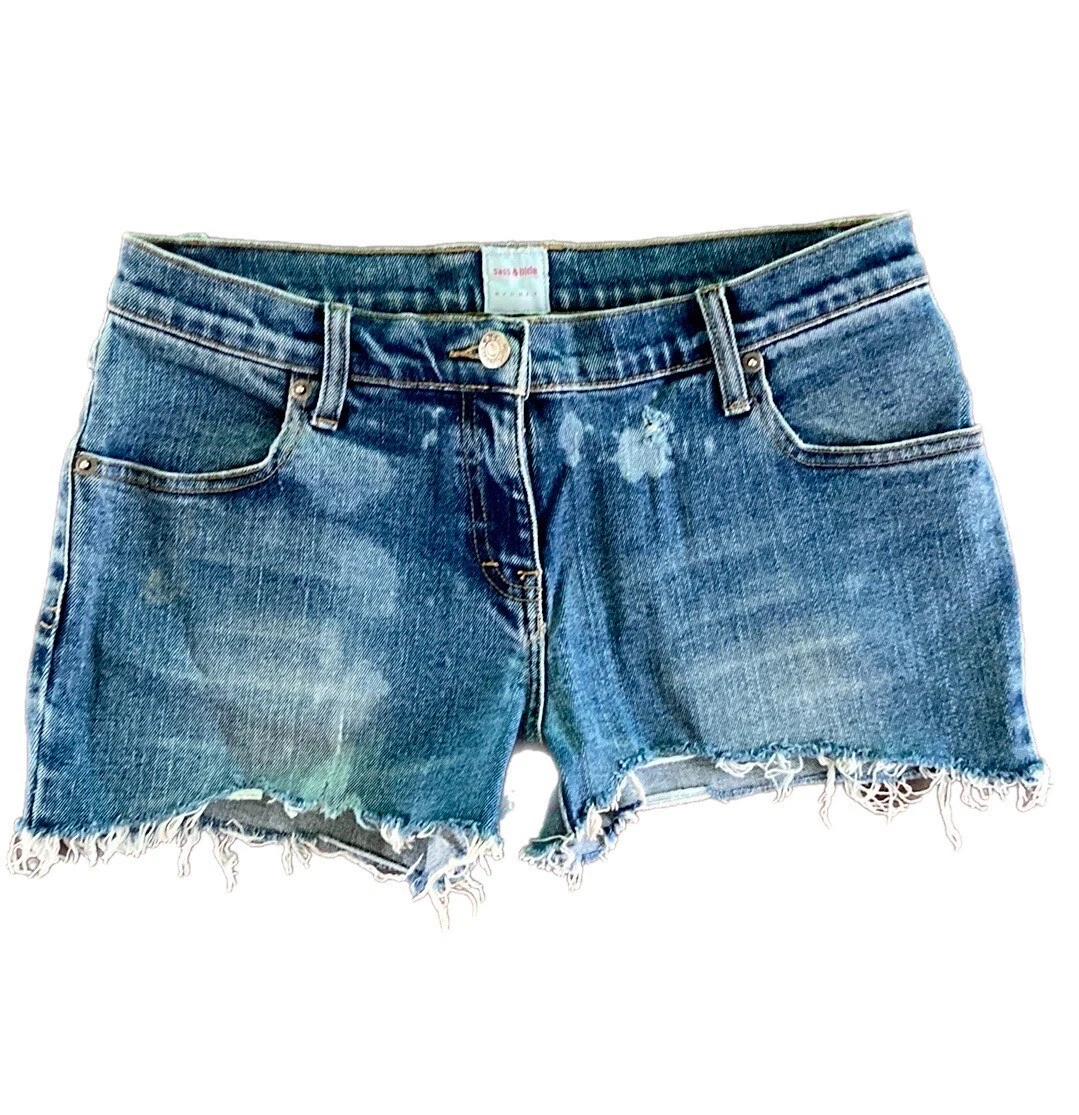 Sass and bide denim best sale shorts