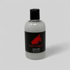 Bad Dragon Cum Lube Lubricant Water Based Personal Discreet Packaging White 8oz