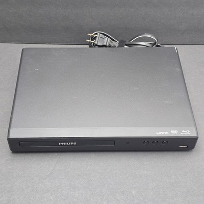 Philips BDP1502/F7 A HDMI Blu-Ray DVD Player NO Remote Working/Tested