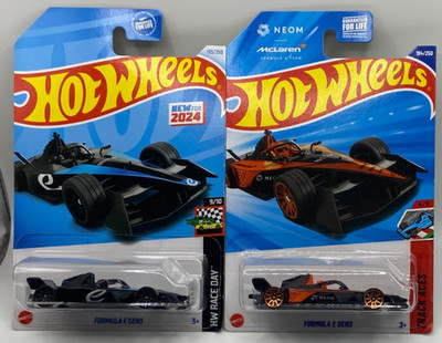 Hot Wheels Formula E Gen3 Lot of 2