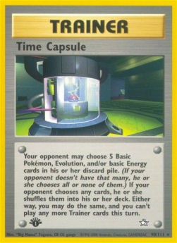 Pokémon Time Capsule NG-90 Rare Englisch Played