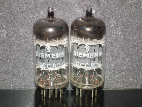 Siemens & Halske ECC82 12AU7 Matched pair (Munich, BWB) - Picture 9 of 14
