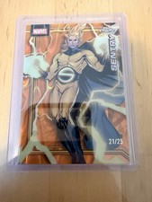 2026 Topps Chrome Marvel Comics Sentry Orange Raywave Refractor 21/25 #149
