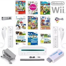 Nintendo Wii Console completa Con 2 Controller 2 nunchuk con 1 Gioco Originale