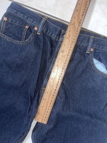 Levi’s 517 Jeans W36 L 31 Dark Blue Authentic - Picture 4 of 9