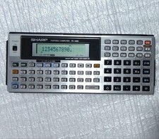 Sharp PC-1450 Pocket Computer Vintage Calculator Japan Collectible