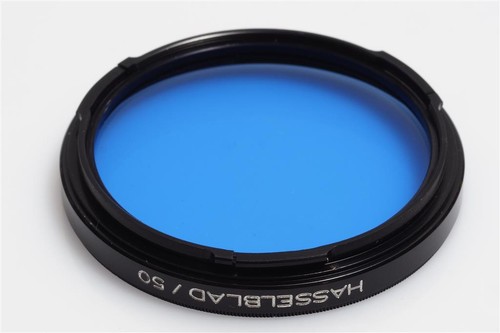 Hasselblad B50 Filter Blue 3.5x CB12 -1.5 - Picture 2 of 2