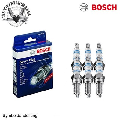 BOSCH 6x Zündkerzen GEELY LEXUS passend für Nissan TOYOTA