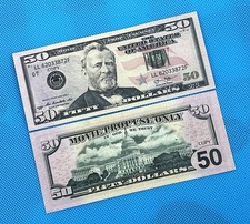 300 Pieces 50 bills Replica Money Prop for Pranks and Movie Production,Parties