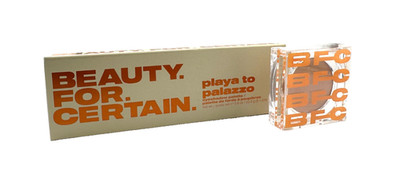 Beauty for Certain Playa to Palazzo Eyeshadow Palette & Highlighter - Lot of 2
