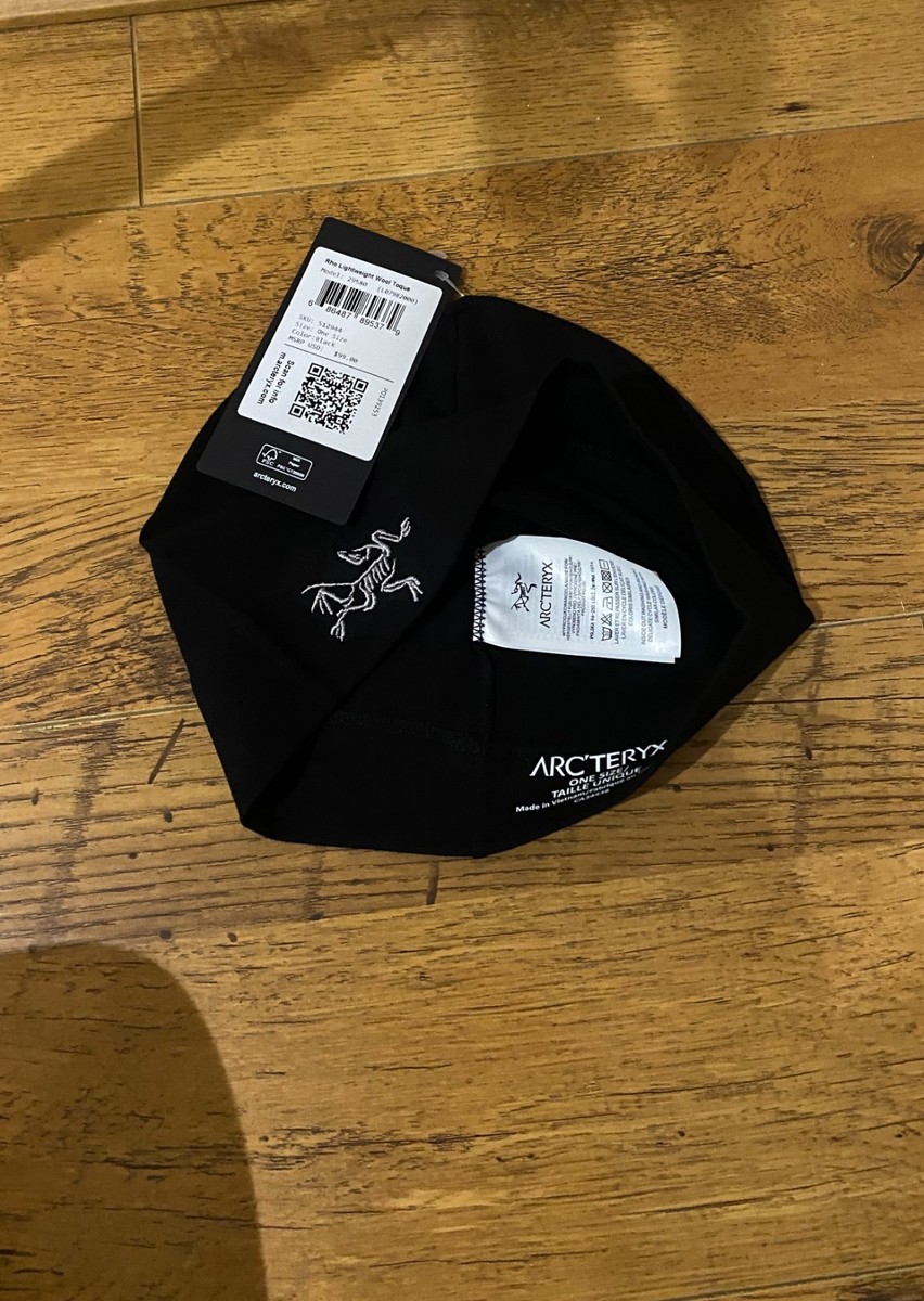 Arc'teryx Rho Toque Beanie Skull Cap Running hat Wool - One Size