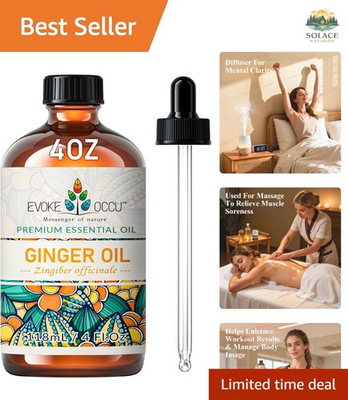 #ad Ginger Oil for Mental Clarity Relieve Soreness Hair Nourishment Add to Dif... $15.99