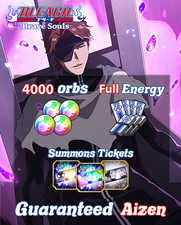 Bleach Brave Souls BBS Starter 4000-5000 Orbes Aizen TYBW 2026 y más