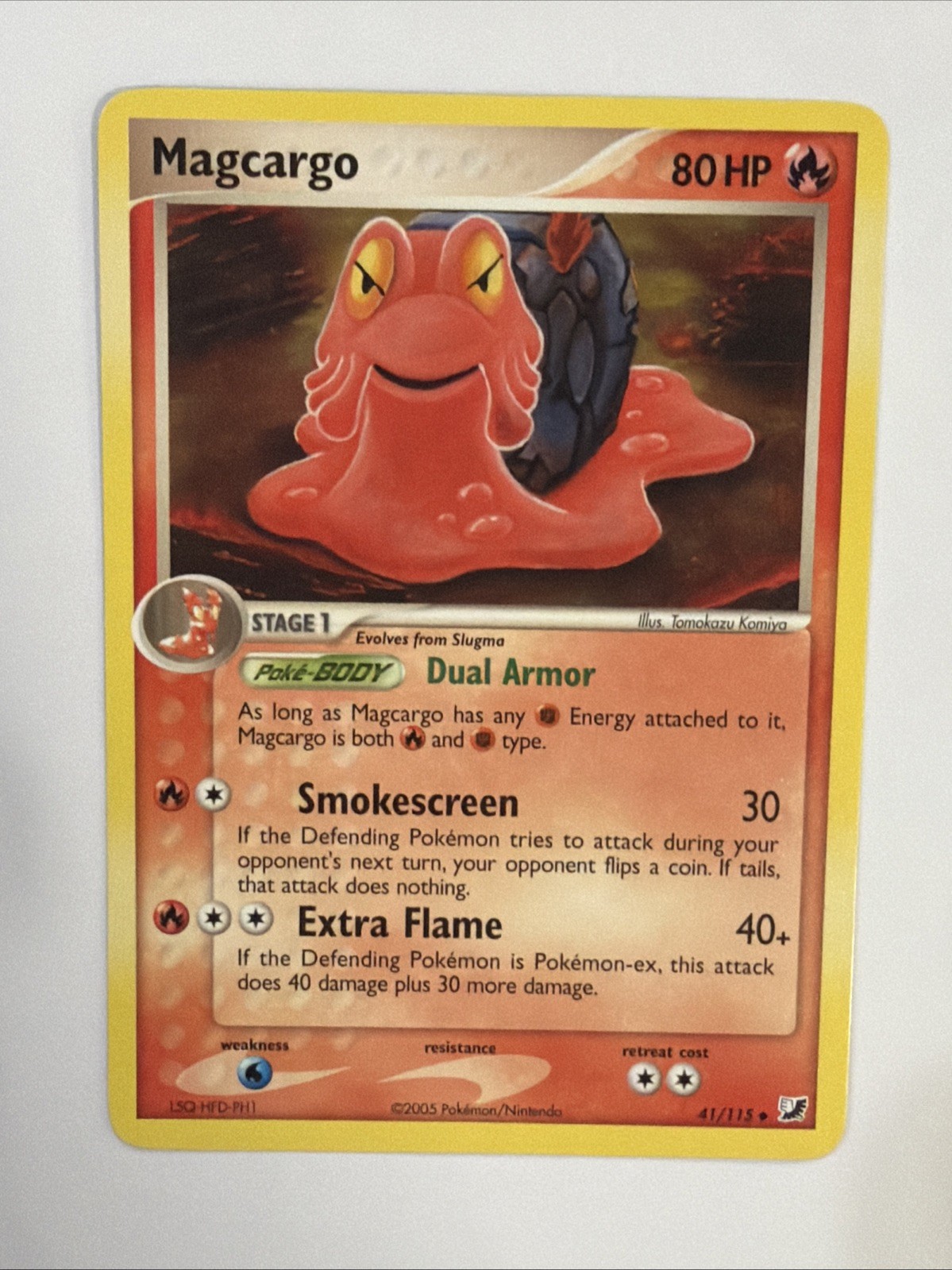 Magcargo Uncommon Unseen Forces 41/115 NM