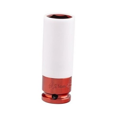 Sunex 284921 1/2-Inch Drive 21-Mm Extra Thin Wall Wheel Protector Impact 1 
