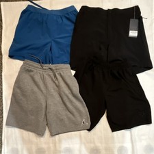 Boys' Athletic Shorts Lot of Size men s S, 1 youth XL