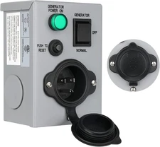 15 Amp Generator Transfer Switches, UL/ETL Listed Generator Manual Transfer Swit