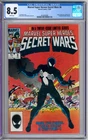 Secret Wars 8 CGC Graded 8.5 VF+ Black Suit Spider-Man Marvel Comics 1984