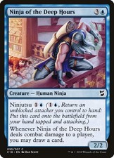MTG Magic the Gathering Ninja of the Deep Hours (95/358) Commander 2018 LP